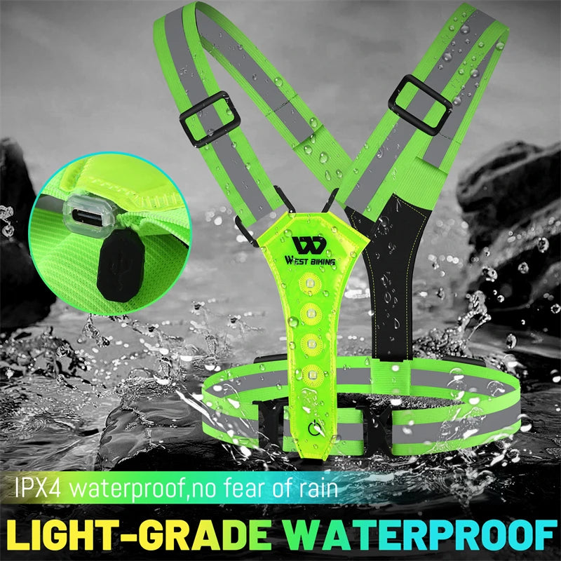 Sport Reflective LED Vest