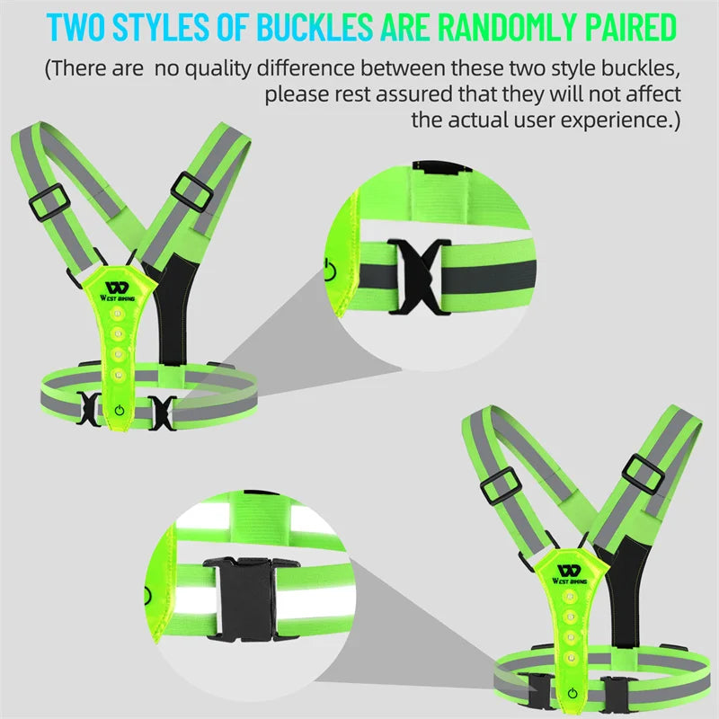 Sport Reflective LED Vest