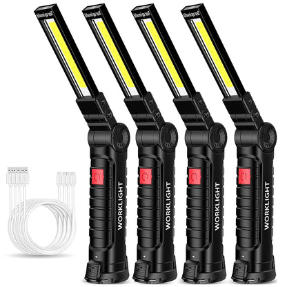 Portable COB LED Flashlight