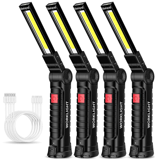 Portable COB LED Flashlight